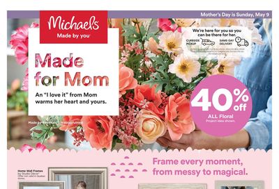 Michael's Flyer April 30 to May 6