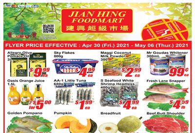 Jian Hing Foodmart (Scarborough) Flyer April 30 to May 6