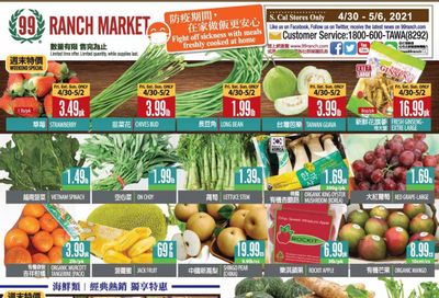 99 Ranch Market (CA) Weekly Ad Flyer April 30 to May 6