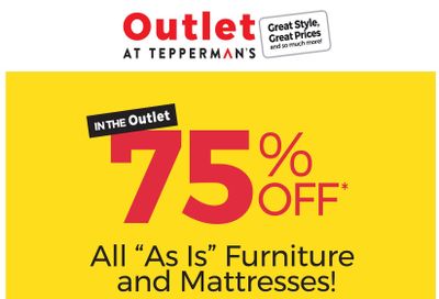 Outlet at Tepperman's Flyer April 30 to May 6