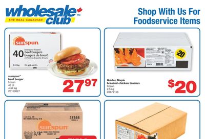 Real Canadian Wholesale Club Food Service Flyer April 30 to May 20