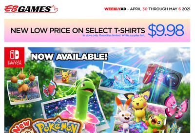 EB Games Flyer April 30 to May 6