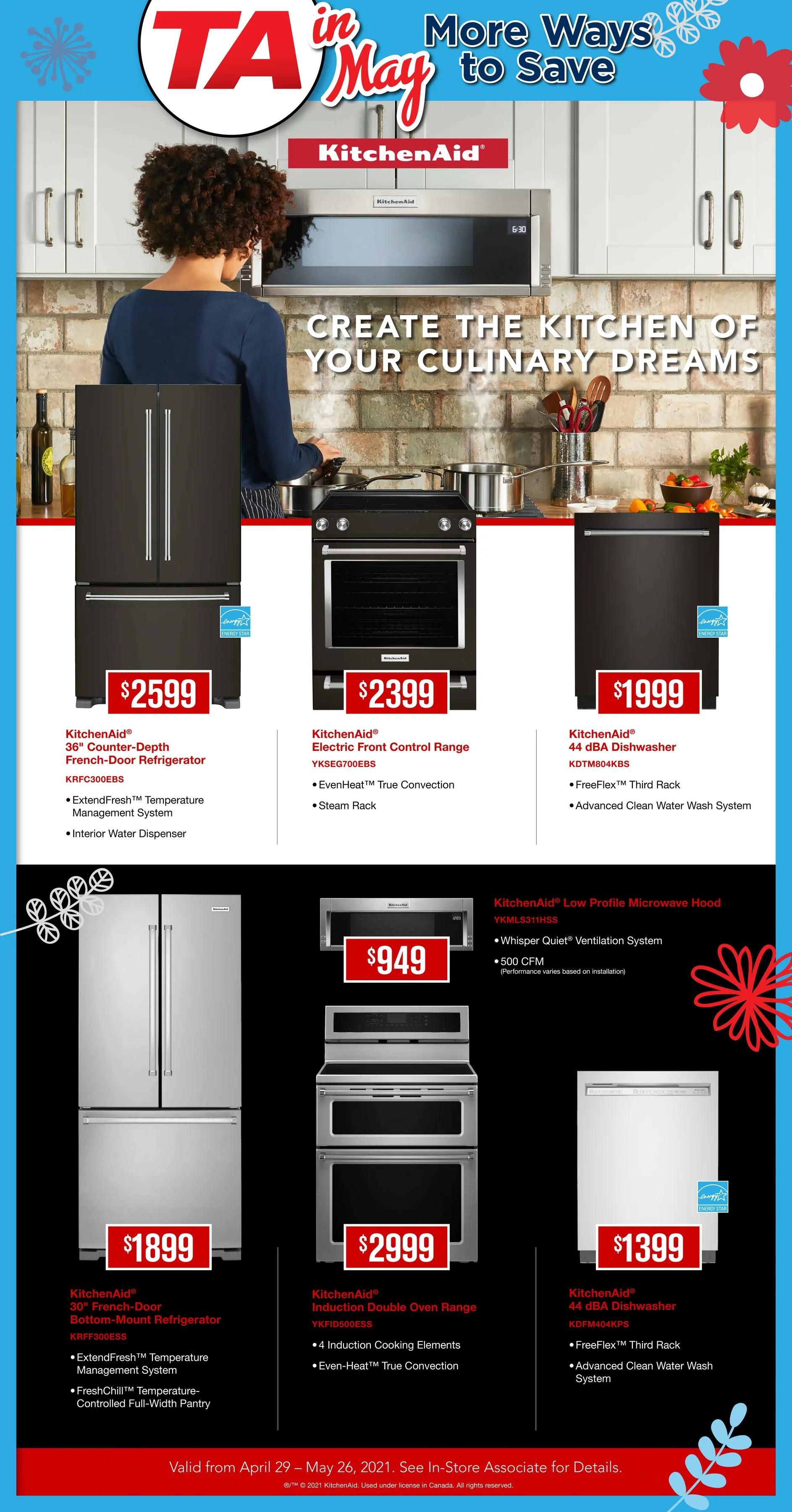 TA Appliances & Barbecues Flyer April 29 to May 26