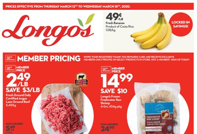 Longo's (Ancaster) Flyer March 12 to 18