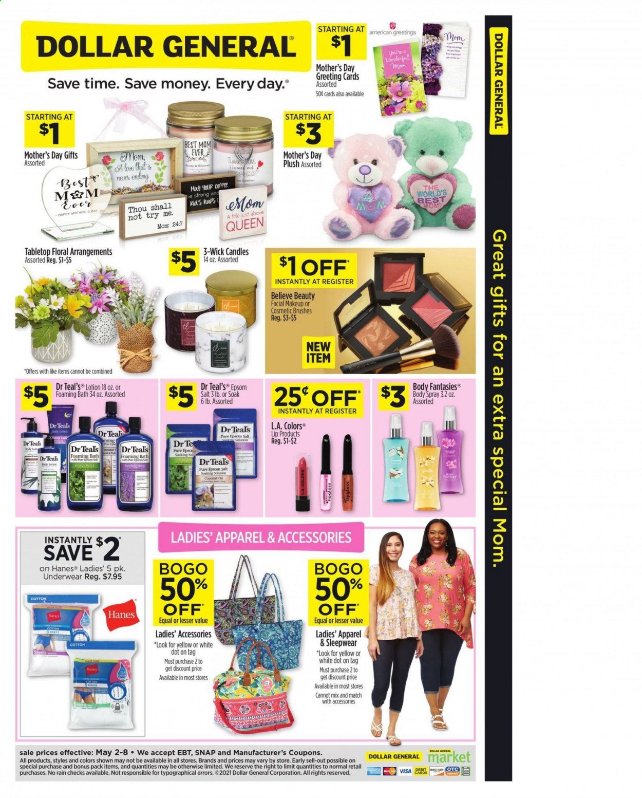 Dollar General (FL) Weekly Ad Flyer May 2 to May 8