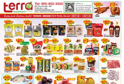 Terra Foodmart Flyer October 18 to 24