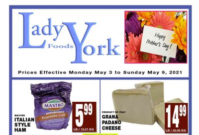 Lady York Foods Flyer May 3 to 9