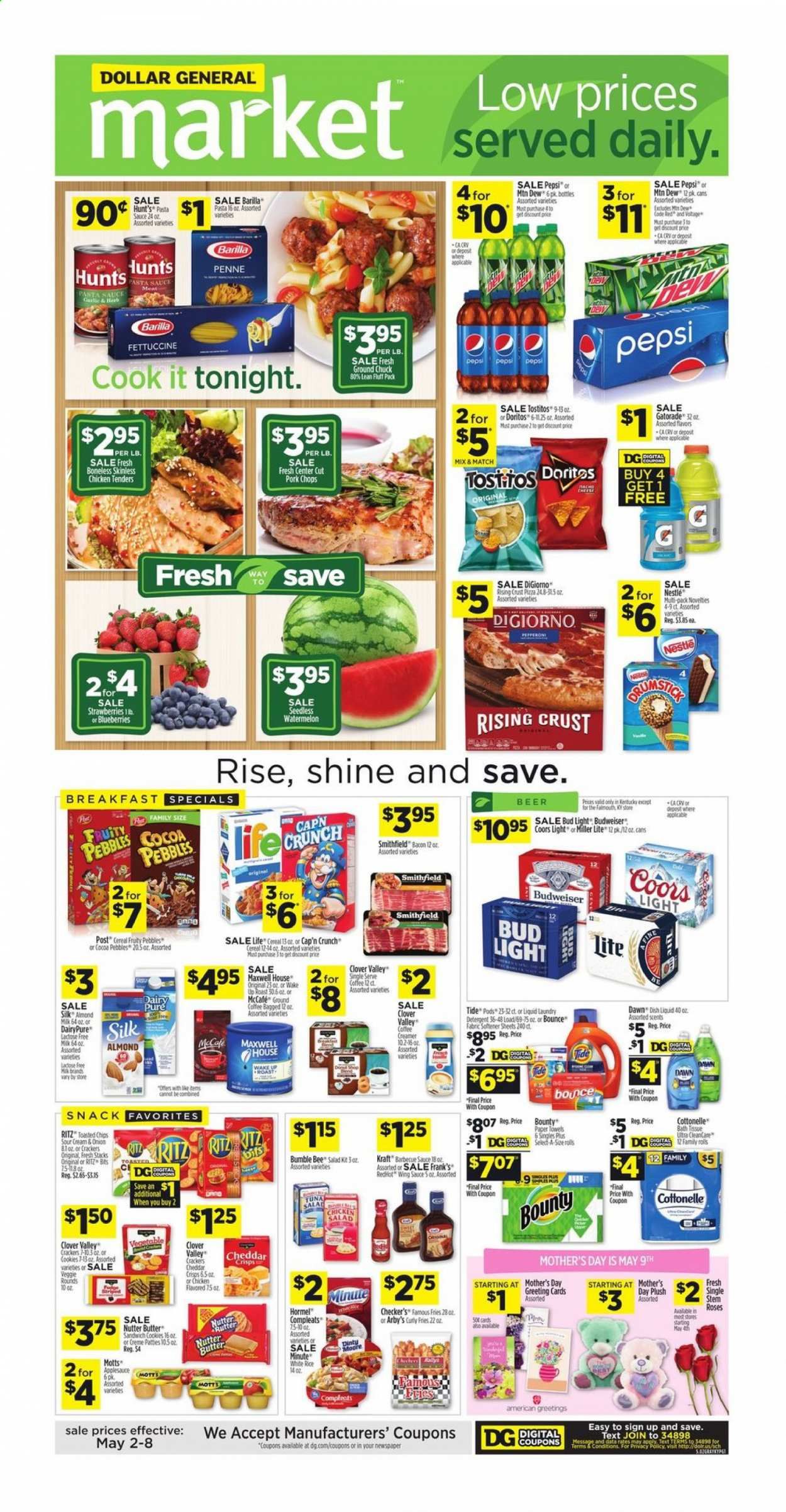 Dollar General (KY) Weekly Ad Flyer May 2 to May 8