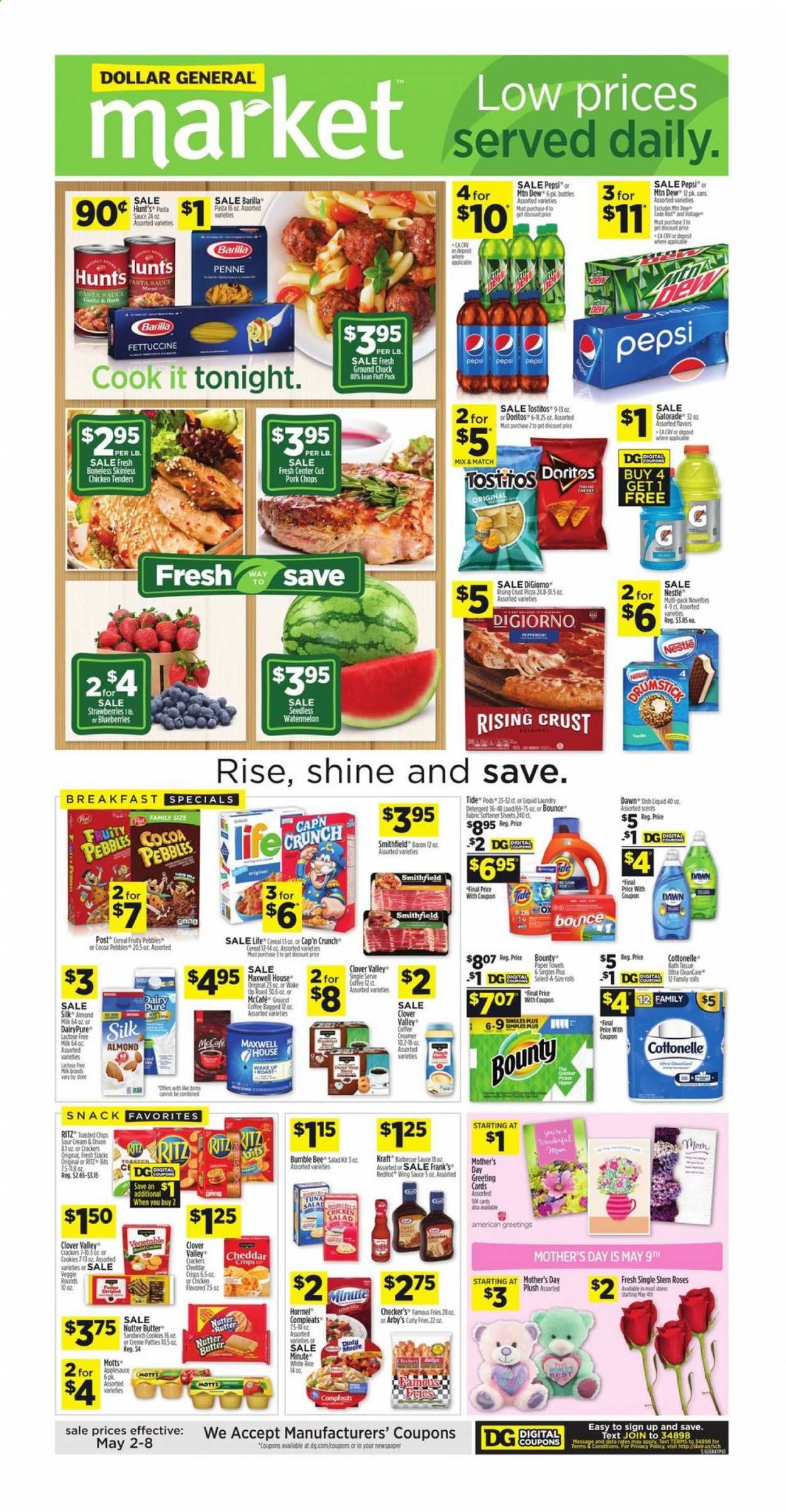Dollar General (AL, GA, KY, LA, TN) Weekly Ad Flyer May 2 to May 8