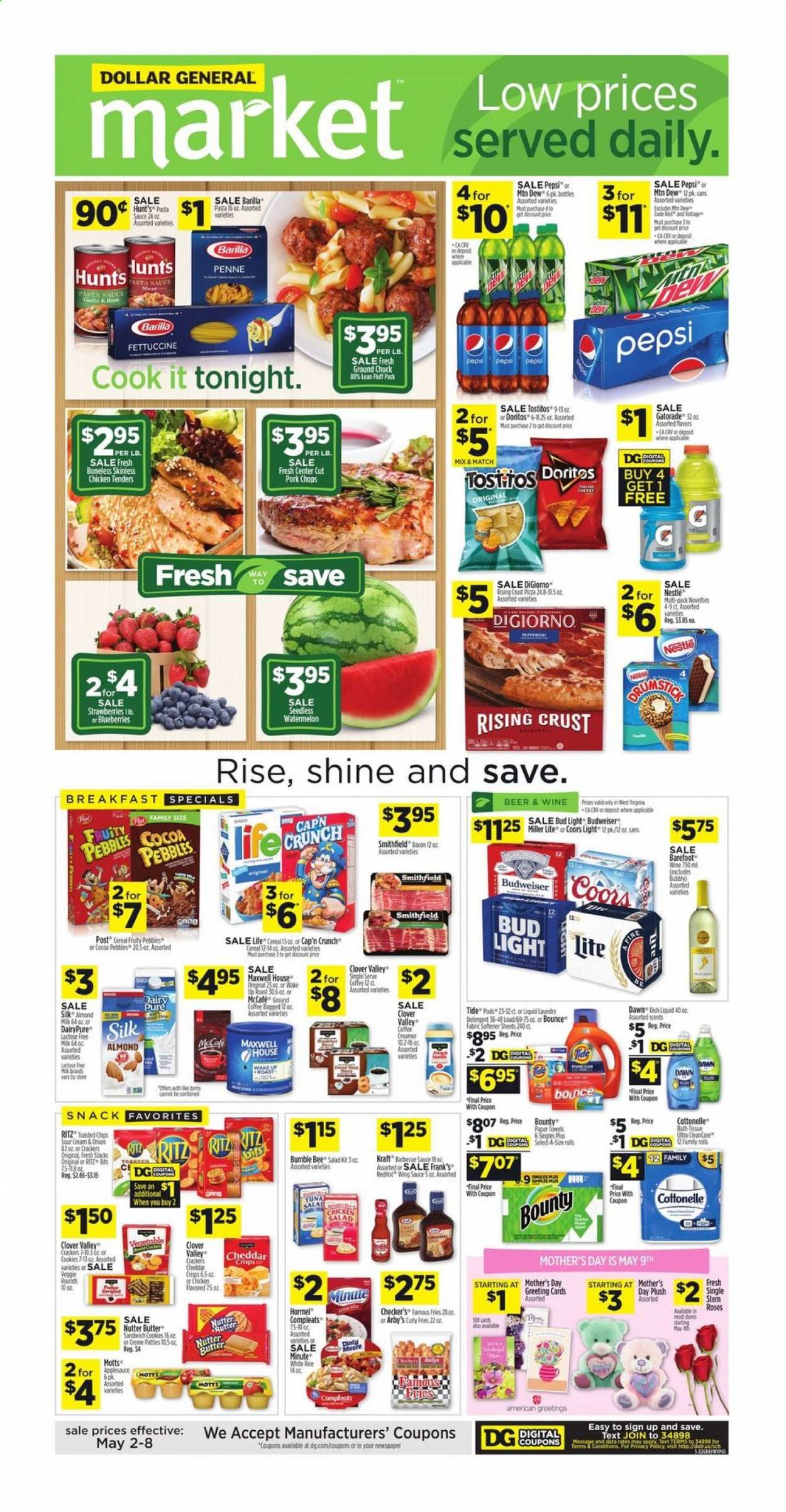 Dollar General (WV) Weekly Ad Flyer May 2 to May 8