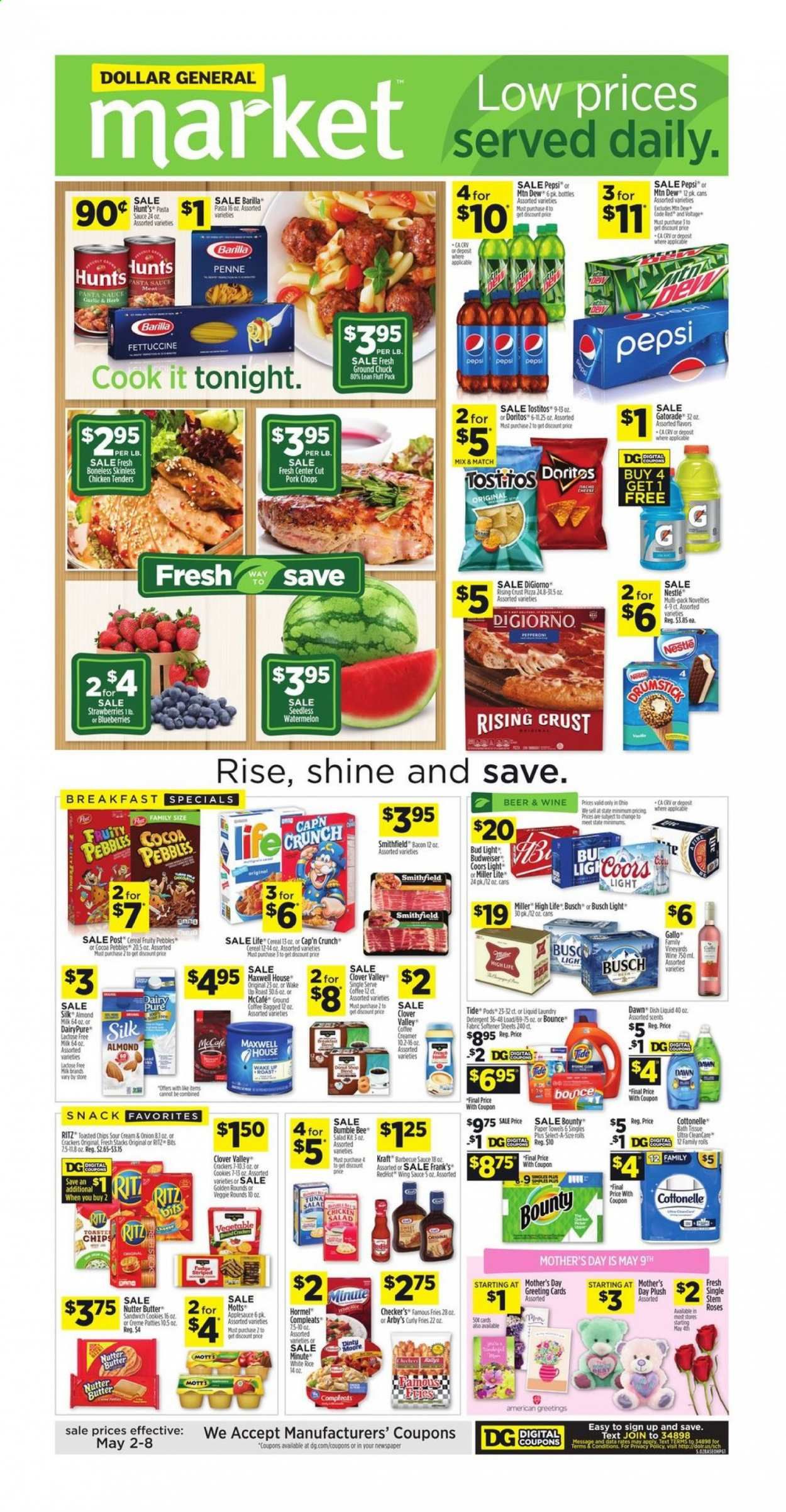 Dollar General (OH) Weekly Ad Flyer May 2 to May 8