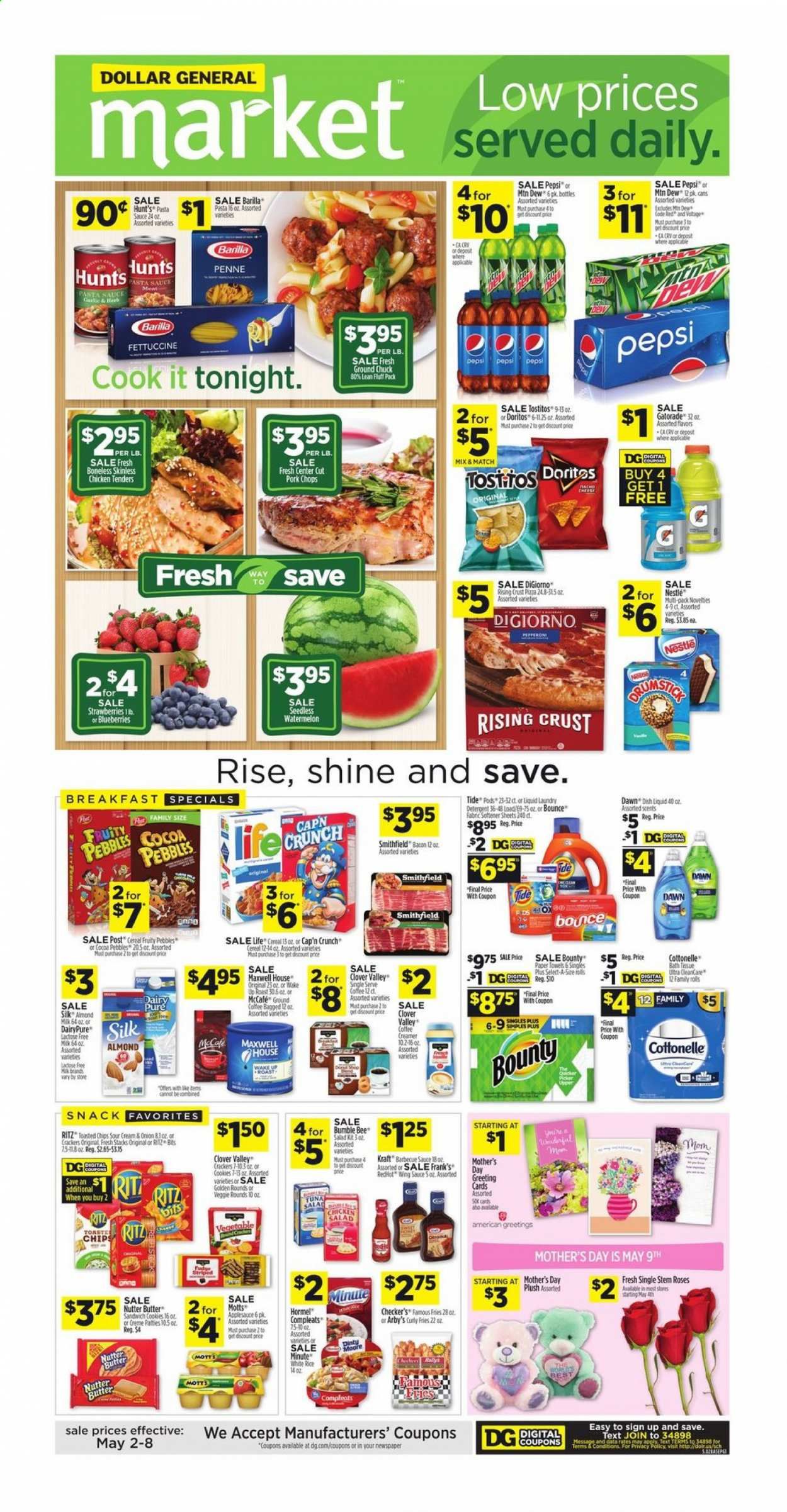 Dollar General (IN, OH) Weekly Ad Flyer May 2 to May 8