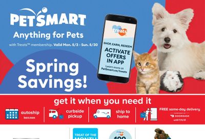 PetSmart Flyer May 3 to 30