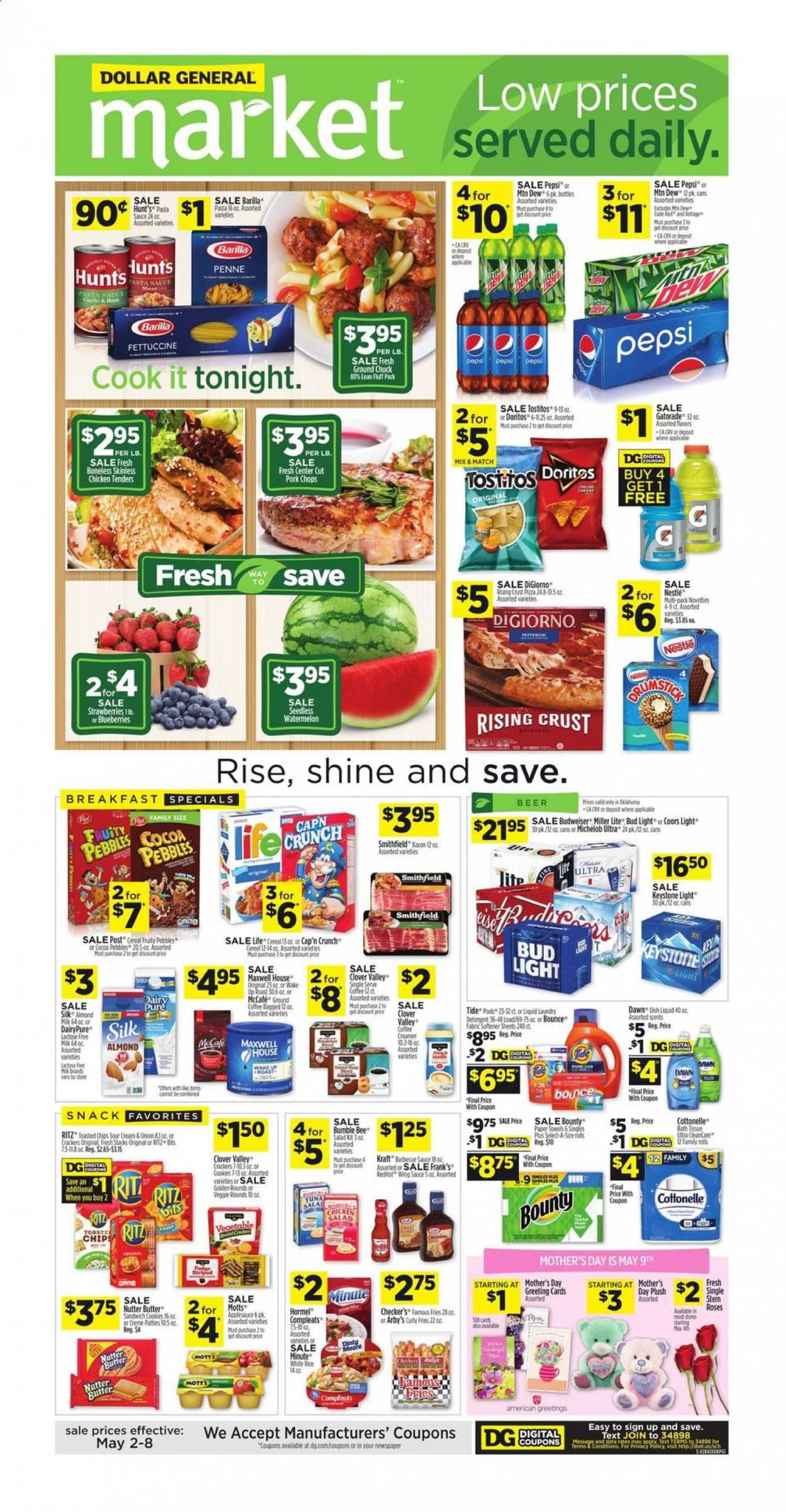 Dollar General (OK) Weekly Ad Flyer May 2 to May 8