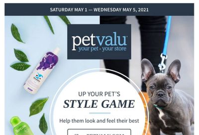 Pet Valu Flyer May 1 to 5