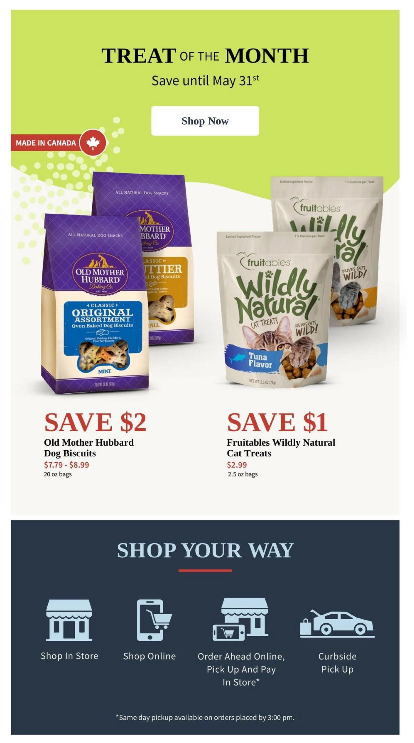 Bosley's by PetValu Flyer May 1 to 5