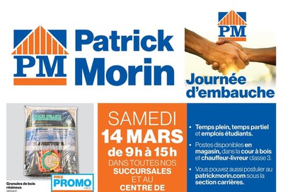 Patrick Morin Flyer March 12 to 18