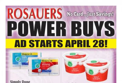 Rosauers (ID, MT, OR, WA) Weekly Ad Flyer April 28 to May 25