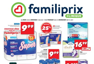 Familiprix Clinique Flyer May 6 to 12