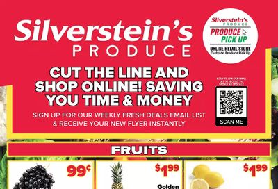 Silverstein's Produce Flyer May 4 to 8