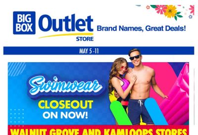 Big Box Outlet Store Flyer May 5 to 11