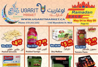 Ugarit Market Flyer May 4 to 9