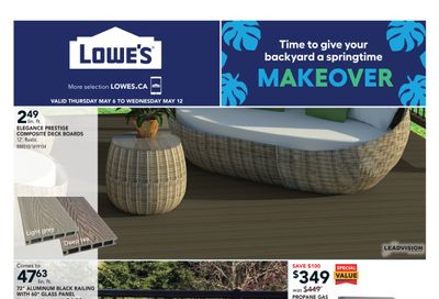 Lowe's Flyer May 6 to 12