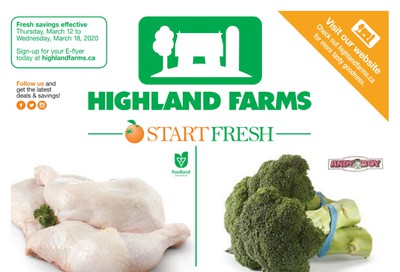 Highland Farms Flyer March 12 to 18