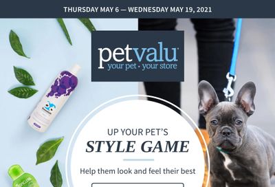 Pet Valu Flyer May 6 to 19