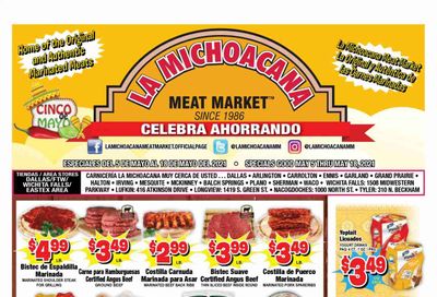 La Michoacana Meat Market (TX) Weekly Ad Flyer May 5 to May 18