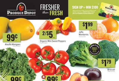 Produce Depot Flyer May 5 to 11
