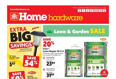 Home Hardware (BC) Flyer May 6 to 12