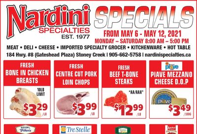 Nardini Specialties Flyer May 6 to 12
