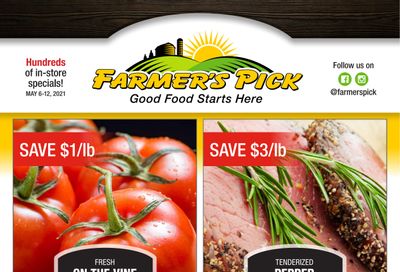 Farmer's Pick Flyer May 6 to 12
