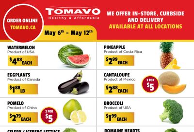 Tomavo Flyer May 6 to 12