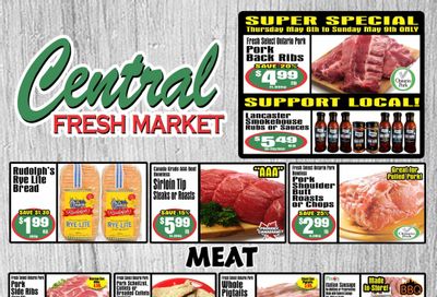 Central Fresh Market Flyer May 6 to 13