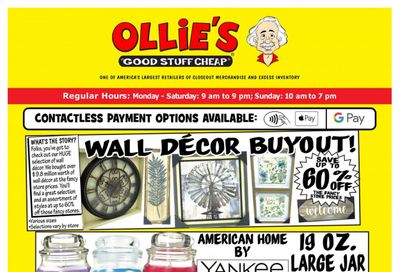 Ollie's Bargain Outlet Weekly Ad Flyer May 6 to May 12