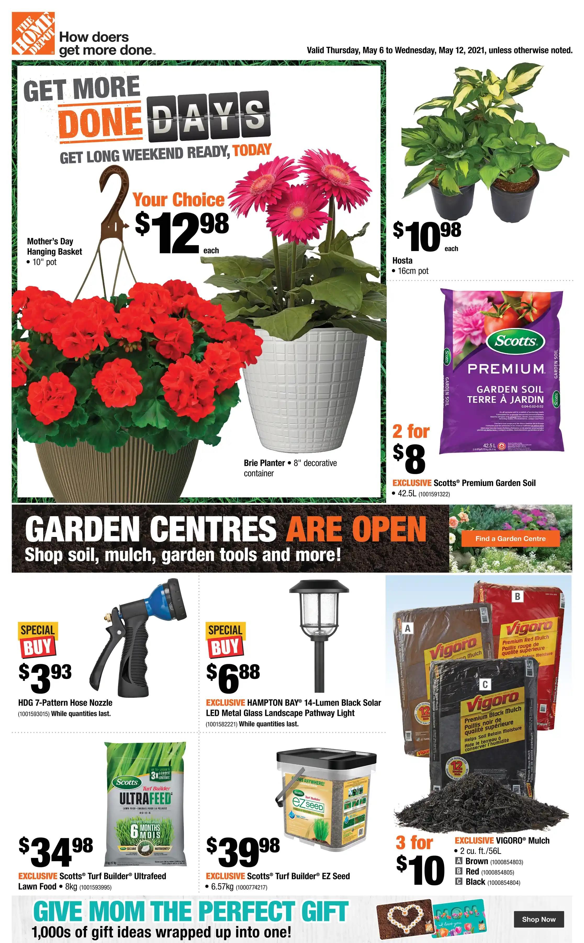 Home Depot (Atlantic) Flyer May 6 To 12