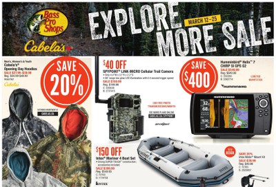 Cabela's Flyer March 12 to 25