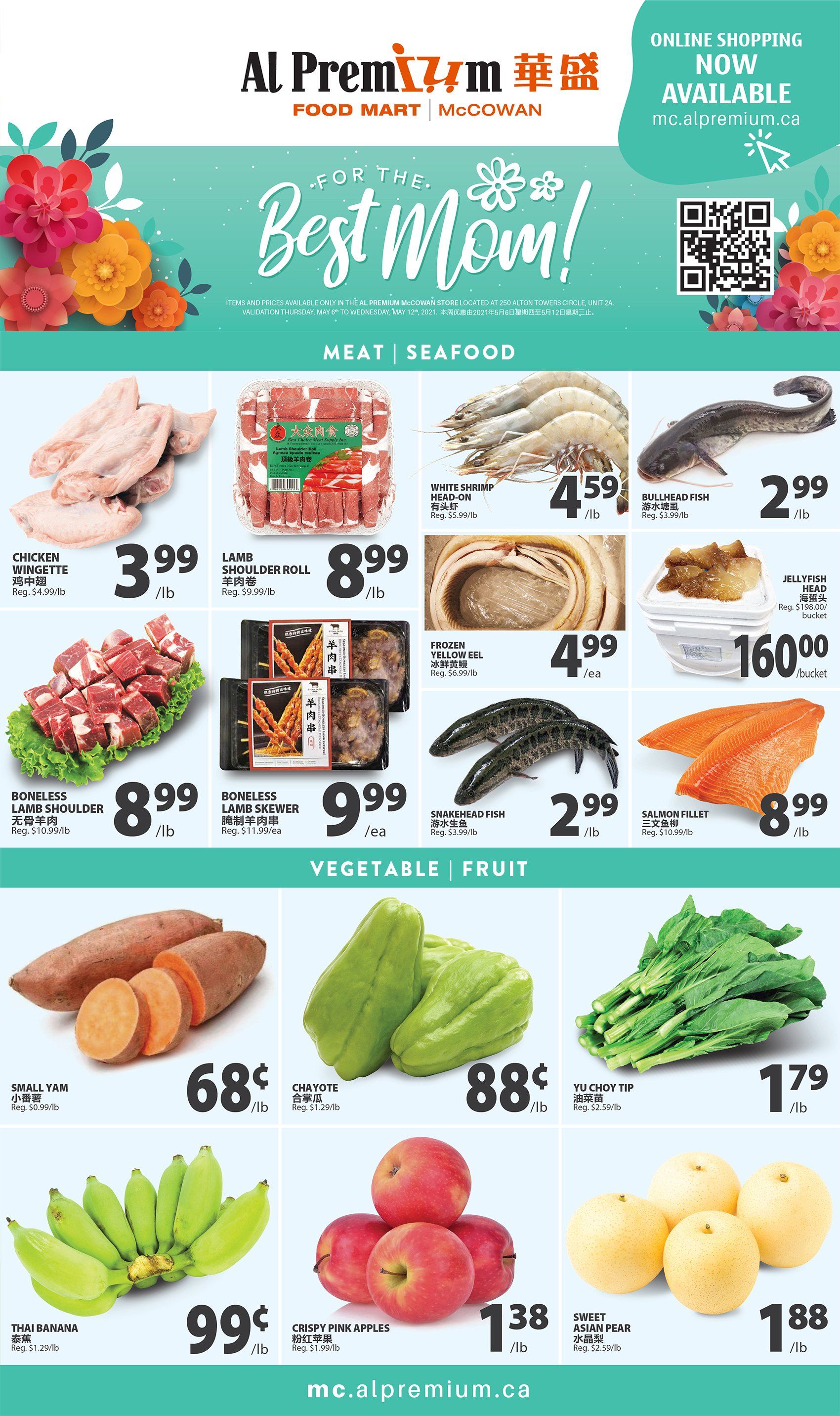Al Premium Food Mart (McCowan) Flyer May 6 to 12