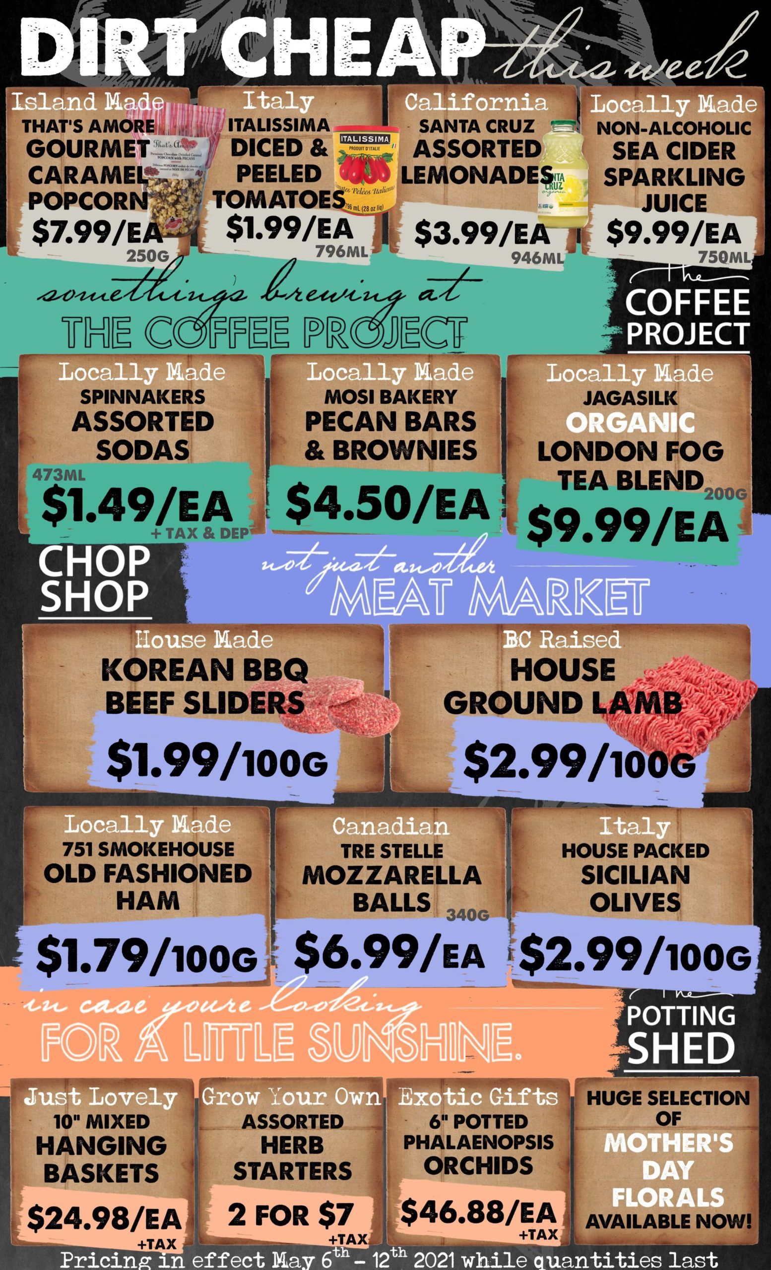 The Root Cellar Flyer May 6 to 12