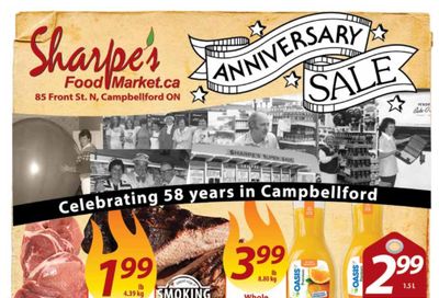 Sharpe's Food Market Flyer May 6 to 12