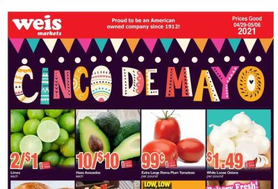 Weis (MD, NY, PA) Weekly Ad Flyer April 29 to May 6