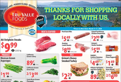 Tru Value Foods Flyer March 11 to 17