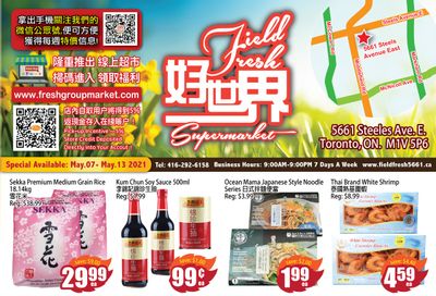 Field Fresh Supermarket Flyer May 7 to 13