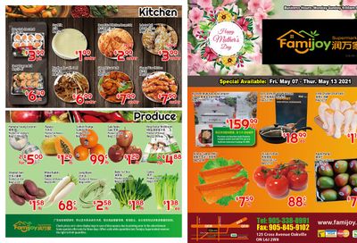 Famijoy Supermarket Flyer May 7 to 13
