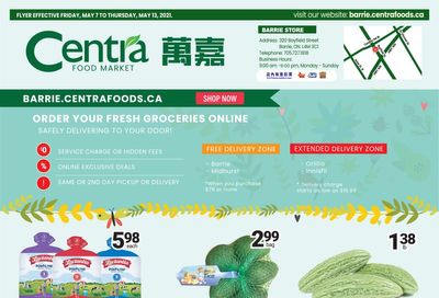 Centra Foods (Barrie) Flyer May 7 to 13