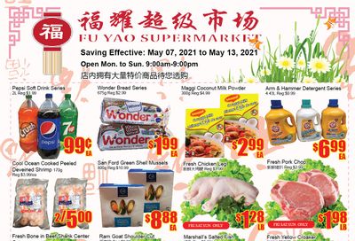 Fu Yao Supermarket Flyer May 7 to 13