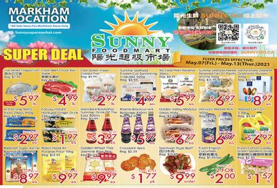 Sunny Foodmart (Markham) Flyer May 7 to 13