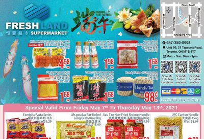 FreshLand Supermarket Flyer May 7 to 13
